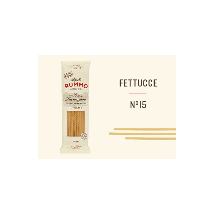 Rummo Spaghetti Fettucce n.15 olasz tészta 500 g | Aqua e Sale