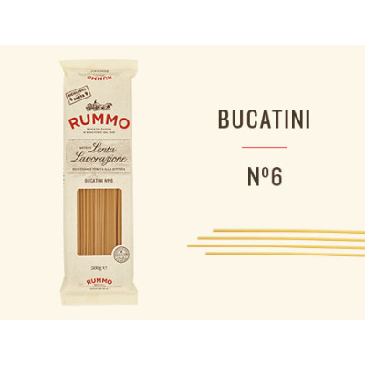 Rummo Bucatini n.6 italské těstoviny 500 g | Aqua e Sale