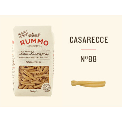 Rummo Casarecce n.88 италианска паста 500 g | Aqua e Sale
