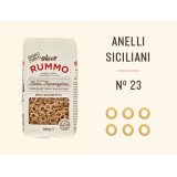 Rummo Anelli Siciliani n.23 paste italiene 500 g | Aqua e Sale