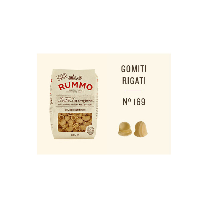 Rummo Gomiti Rigati n.169 kolínka italské | Aqua e Sale