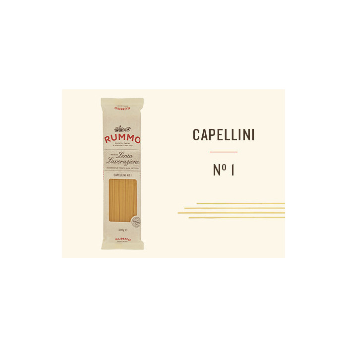 Rummo Spaghetti Capellini n.1 италианска паста | Aqua e Sale