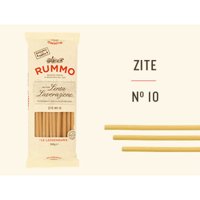 Rummo Zite n.10 paste italiene 500 g | Aqua e Sale