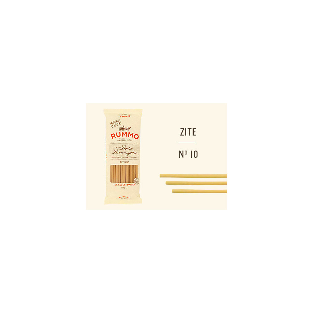 Rummo Zite n.10 olasz tészta 500 g | Aqua e Sale