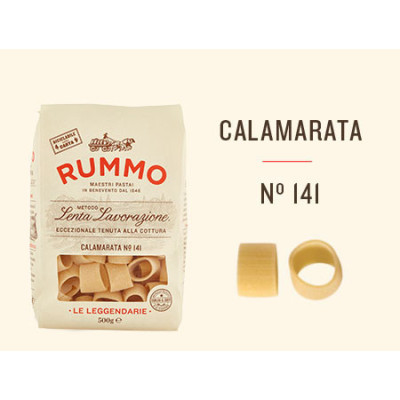 Rummo n.141 Calamarata italské těstoviny 500 g | Aqua e Sale