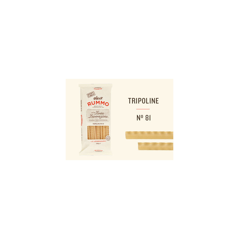 Rummo Tripoline n.81 włoski makaron 500 g | Aqua e Sale