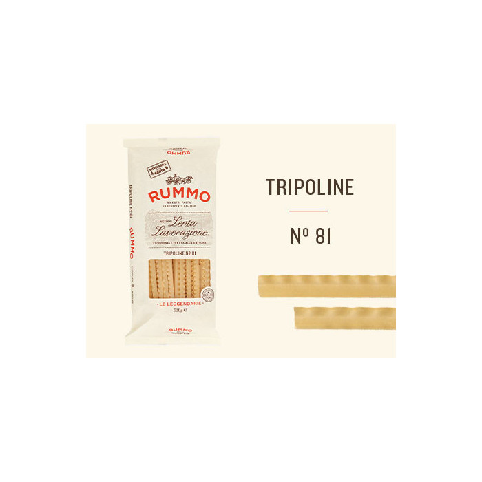 Rummo Tripoline n.81 włoski makaron 500 g | Aqua e Sale