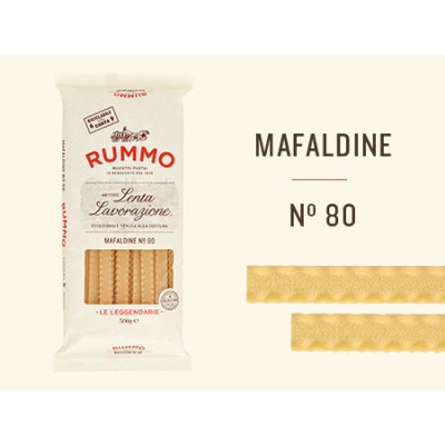 Rummo Mafaldine n.80 włoski makaron 500 g | Aqua e Sale