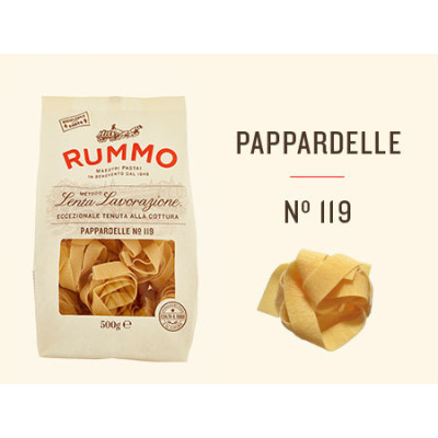 Rummo Pappardelle n.119 italské těstoviny 500 g | Aqua e Sale