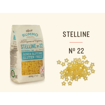 Rummo Stelline n.22 bezlepkové italské těstoviny | Aqua e Sale