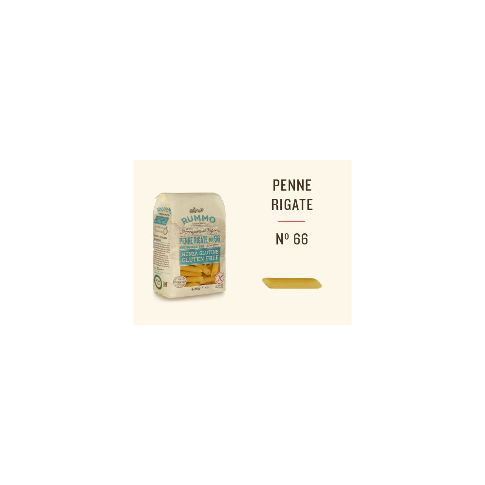 Rummo Penne Rigate n.66 bezlepkové italské | Aqua e Sale