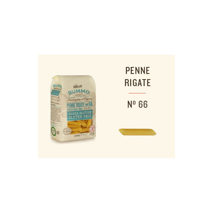 Rummo Penne Rigate n.66 bezlepkové italské | Aqua e Sale