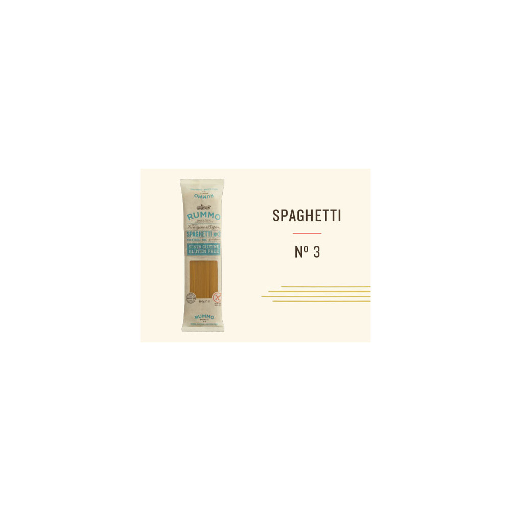 Rummo Spaghetti n.3 Gluten-Free Italian Pasta | Aqua e Sale