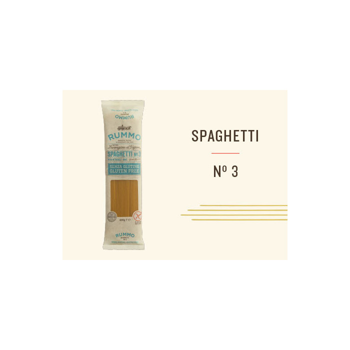 Rummo Spaghetti n.3 gluténmentes olasz tészta | Aqua e Sale