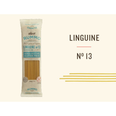 Rummo Linguine n.13 paste italiene fără gluten | Aqua e Sale