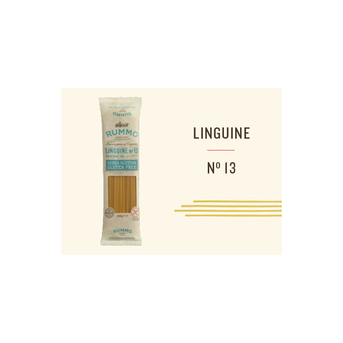 Rummo Linguine n.13 paste italiene fără gluten | Aqua e Sale