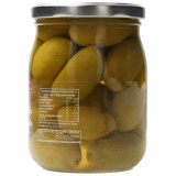 Włoskie zielone Oliwki Bella di Cerignola całe z pestką 600g