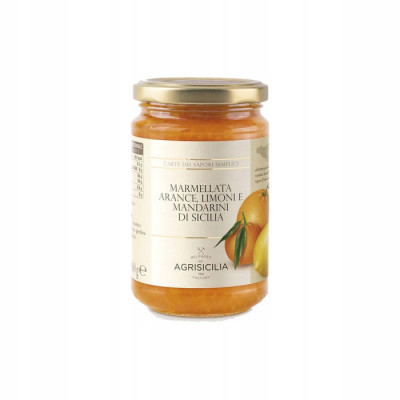 Dzem / Marmolada / Konfitura Agrisicilia Z Owoców Cytrusowych 360g